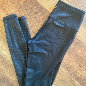 ZYIA Leopard Black Light N Tight - Size 4